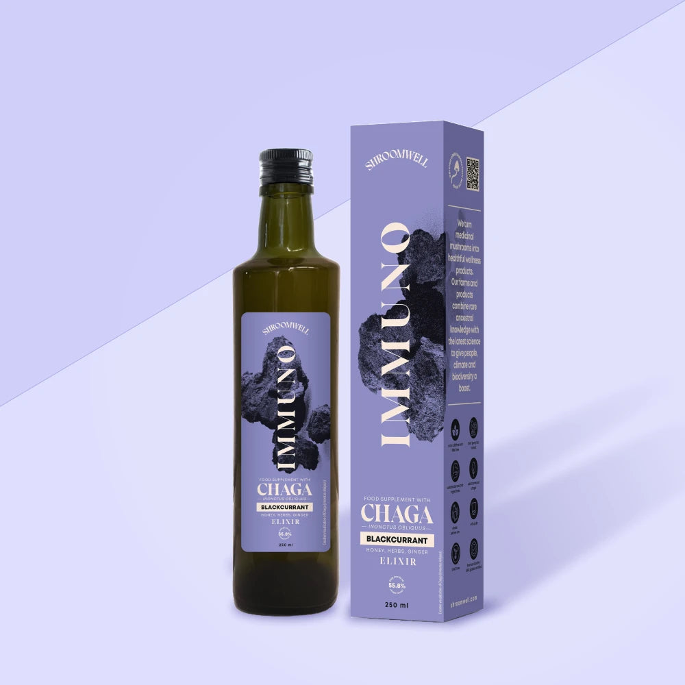 Chaga IMMUNO Elixir with Blackcurrant 250ml