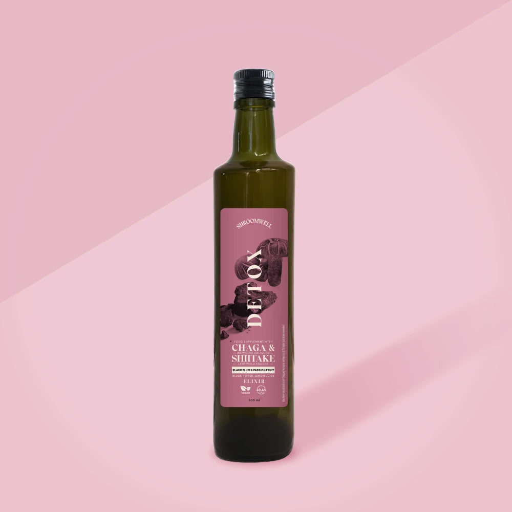 Chaga DETOX Elixir Black Plum & Passion Fruit 500ml