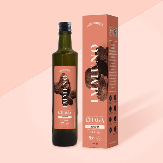 Chaga IMMUNO Elixir with Rosehip 500ml