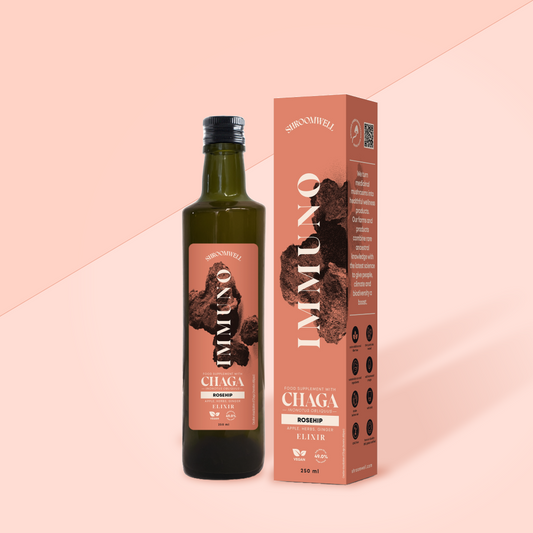 Chaga IMMUNO Elixir with Rosehip 250ml