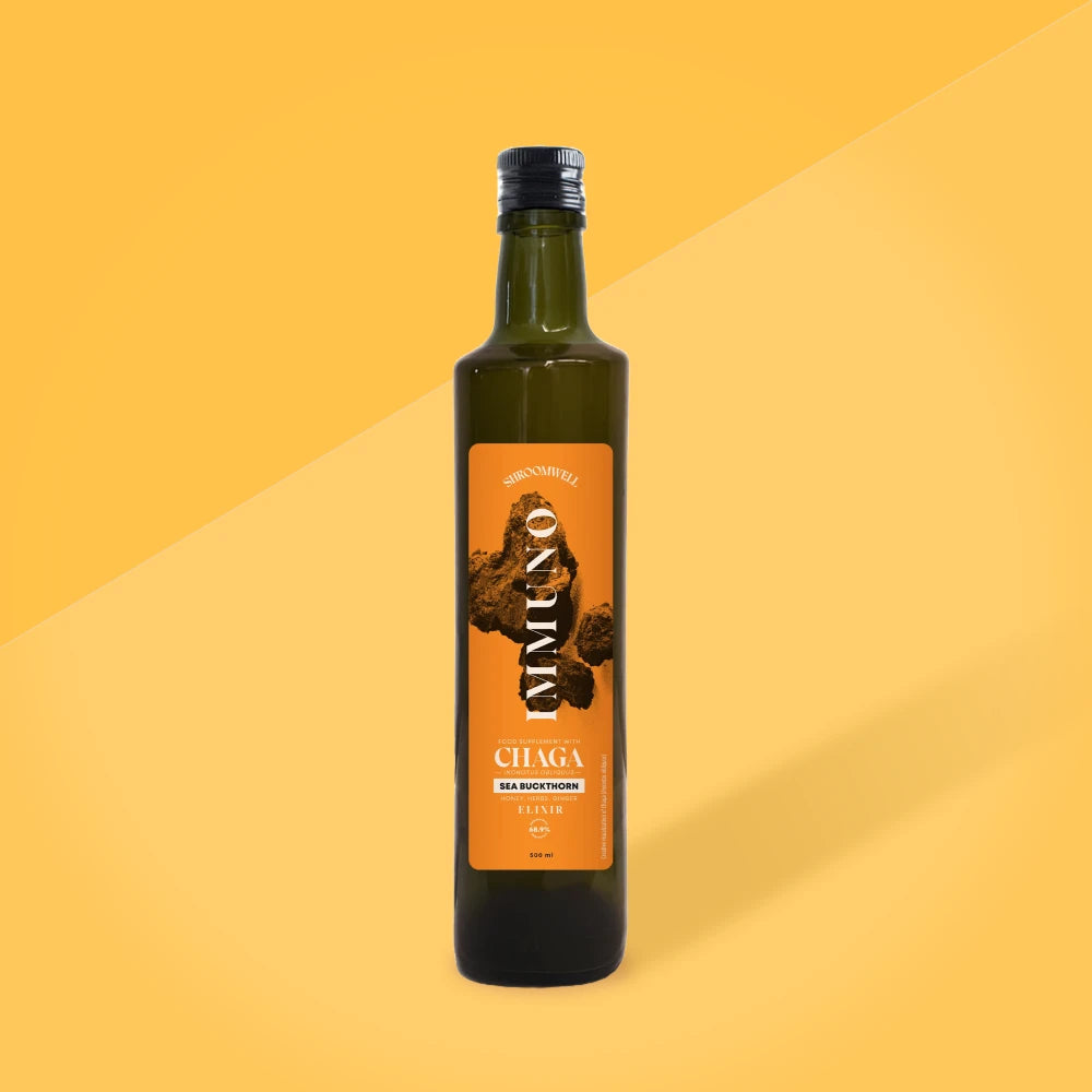 Chaga IMMUNO Elixir with Sea Buckthorn 500ml