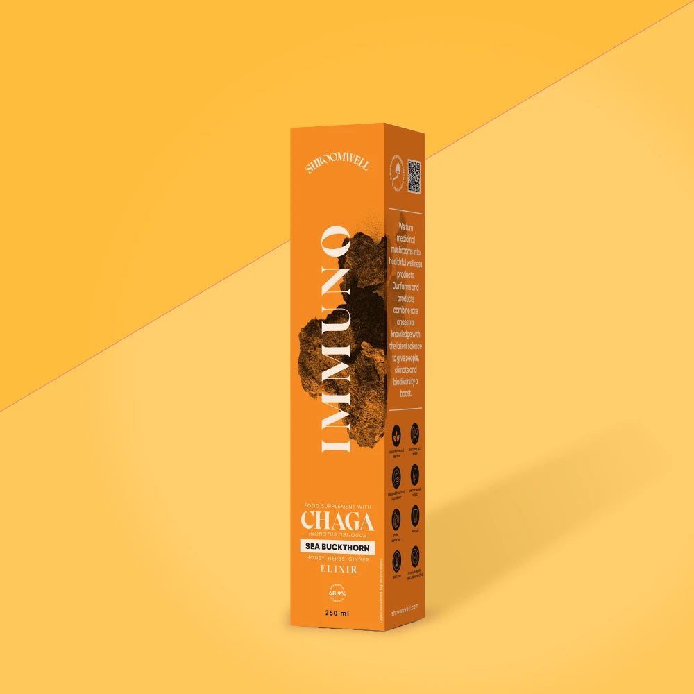 Chaga IMMUNO Elixir with Sea Buckthorn 250ml