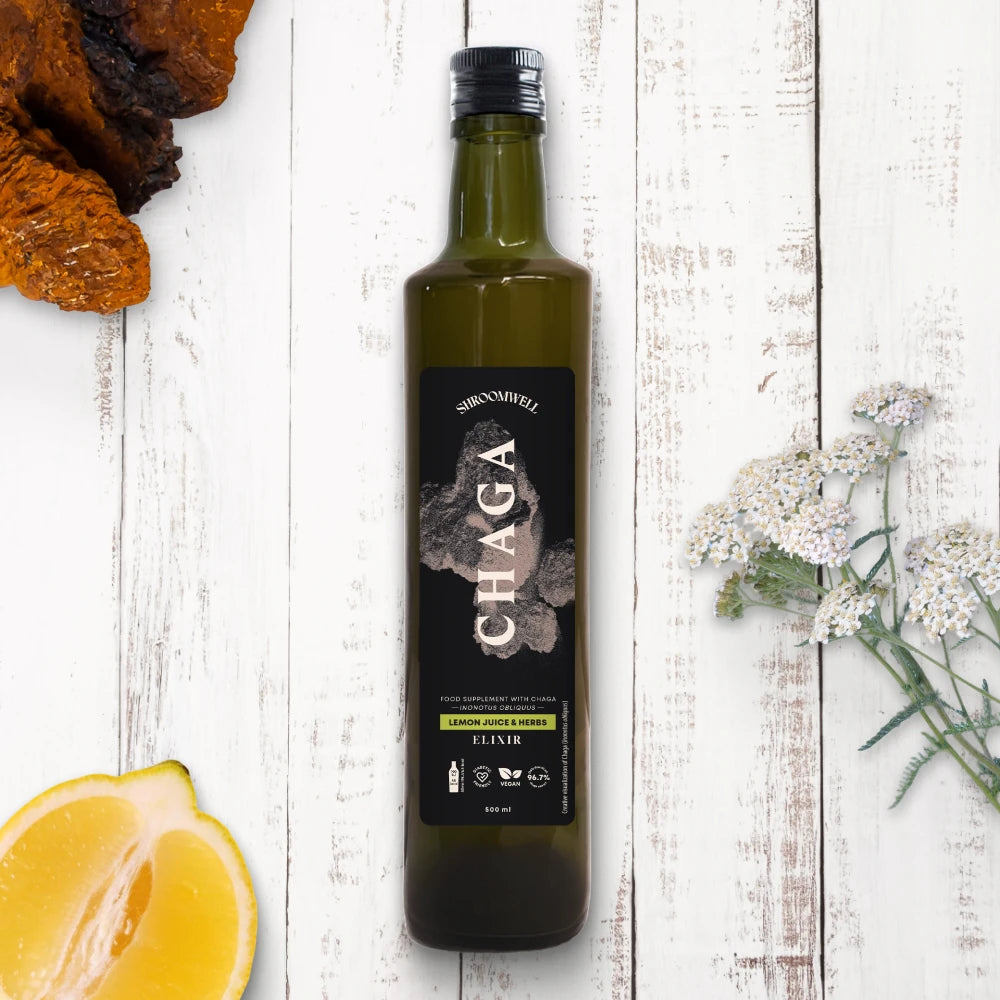 Chaga Elixir with Lemon Juice & Herbs 500ml