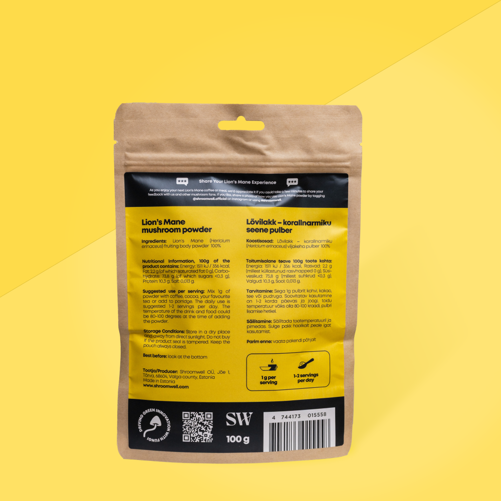 Lion's Mane Powder 100g