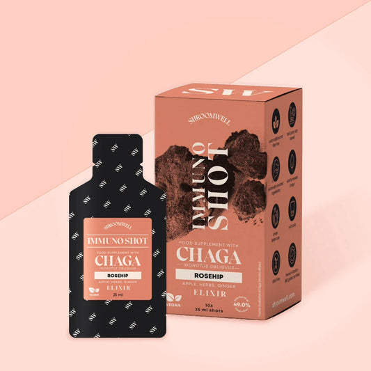 Chaga IMMUNO Elixir with Rosehip Shots 10x25ml