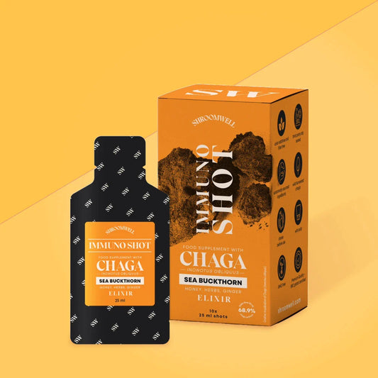 Chaga IMMUNO Elixir with Sea Buckthorn Shots 10x25ml