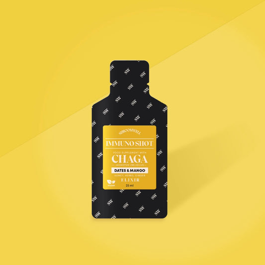 Chaga IMMUNO Elixir with Dates & Mango Shots 10x25ml