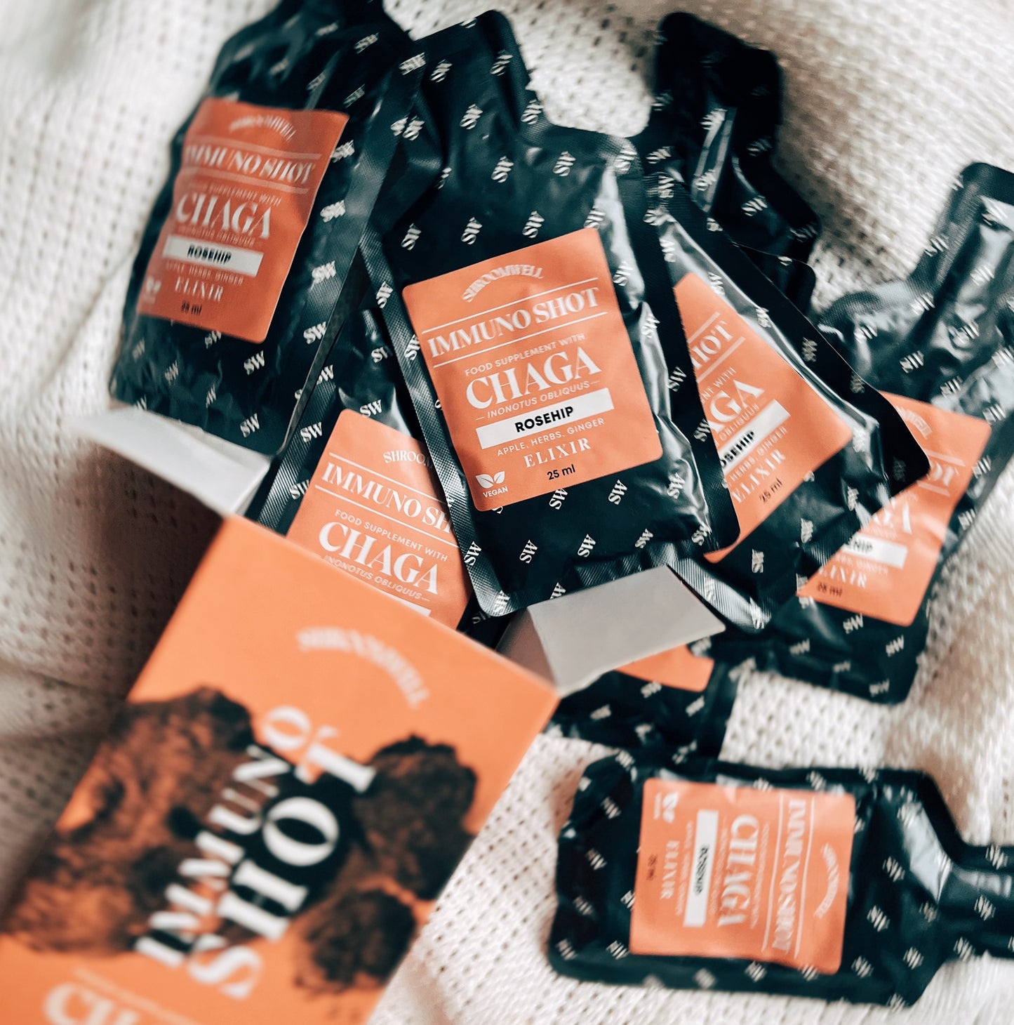 Chaga IMMUNO Elixir with Rosehip Shots 10x25ml