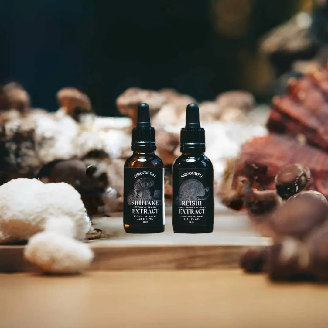 Bundle Shiitake & Reishi Tincture 2x30ml