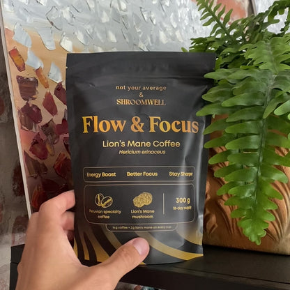 Flow & Focus Lion's Mane Coffee 300g